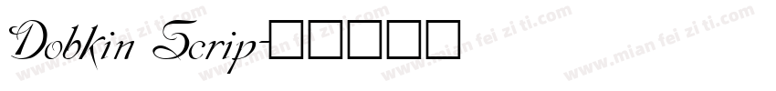 Dobkin Scrip字体转换
